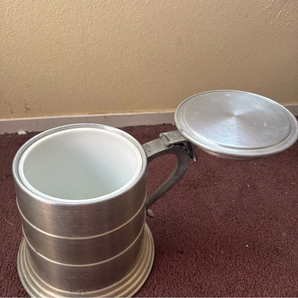 vintage lce bucket pewter look EUC Hong Kong
